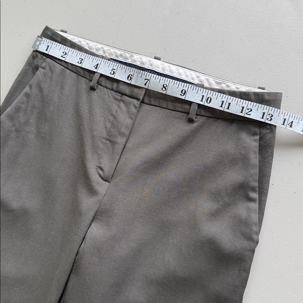 Theory Mustadio Wool Trousers Dark Gray Size 00 - Picture 9 of 16
